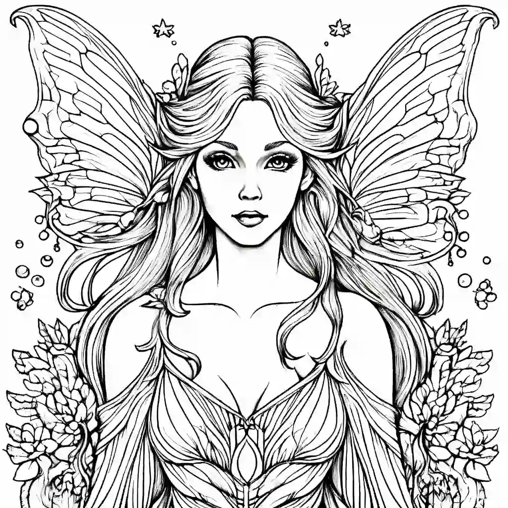 Fairy Dust coloring pages
